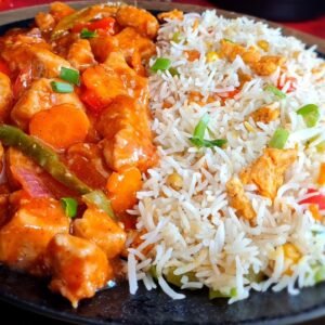 Chicken Manchurian Rice