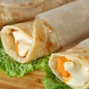 chicken cheese mayo roll